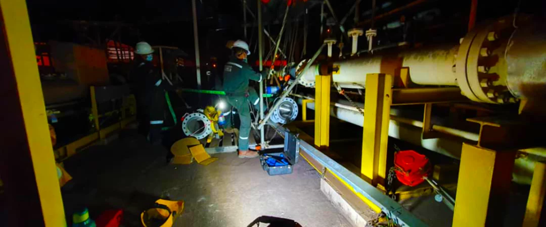 ultrasonic flow meter installation