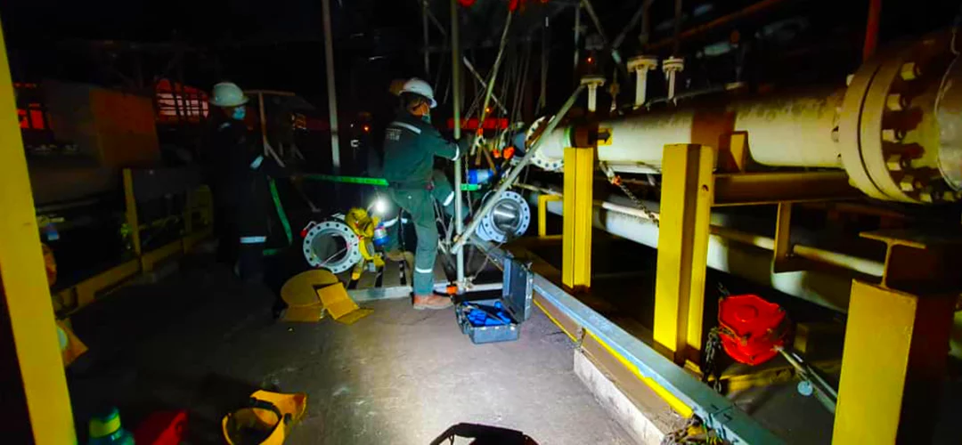 ultrasonic flow meter installation