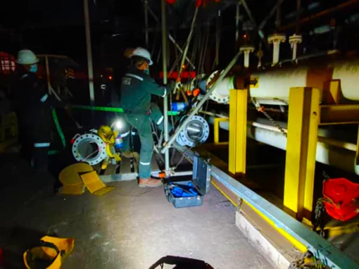 ultrasonic flow meter installation